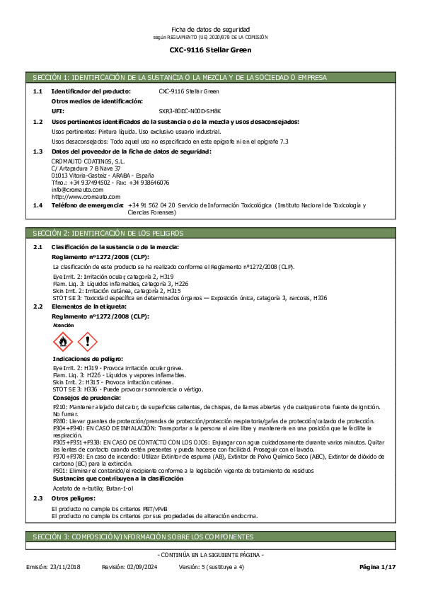 CXC 9116