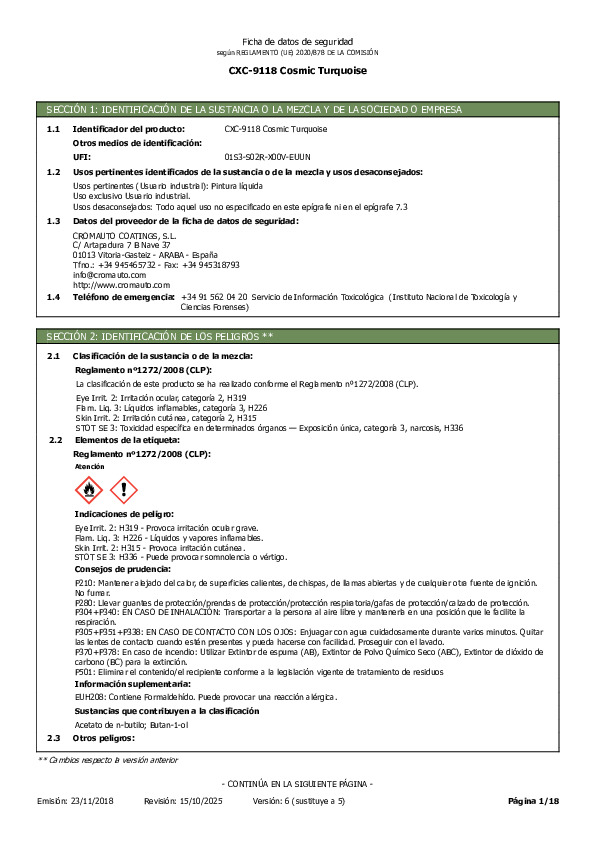 CXC 9118