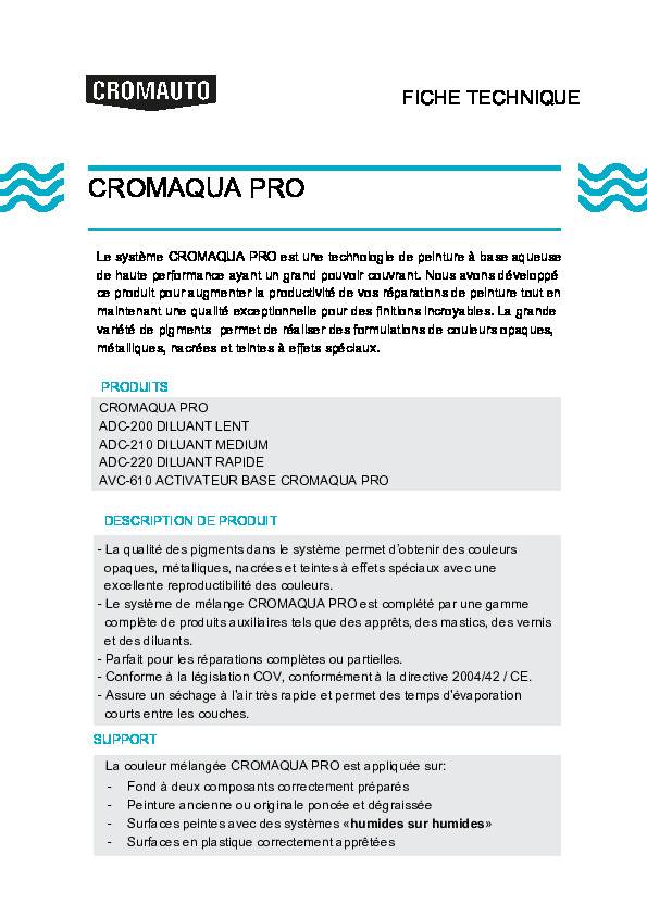 Cromaqua Pro