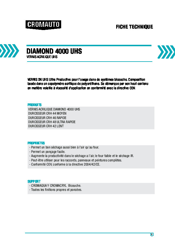 Diamond 4000 uhs