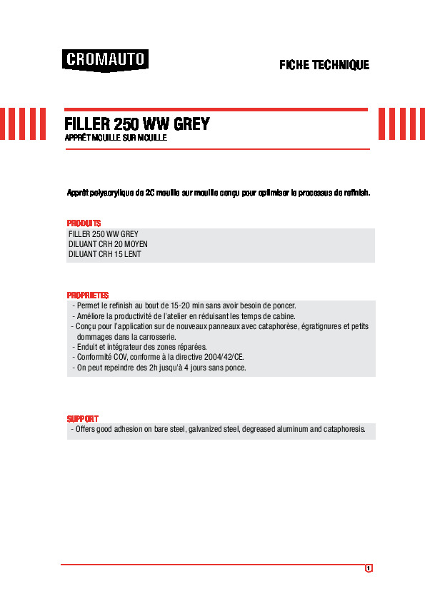 Filler 250 ww