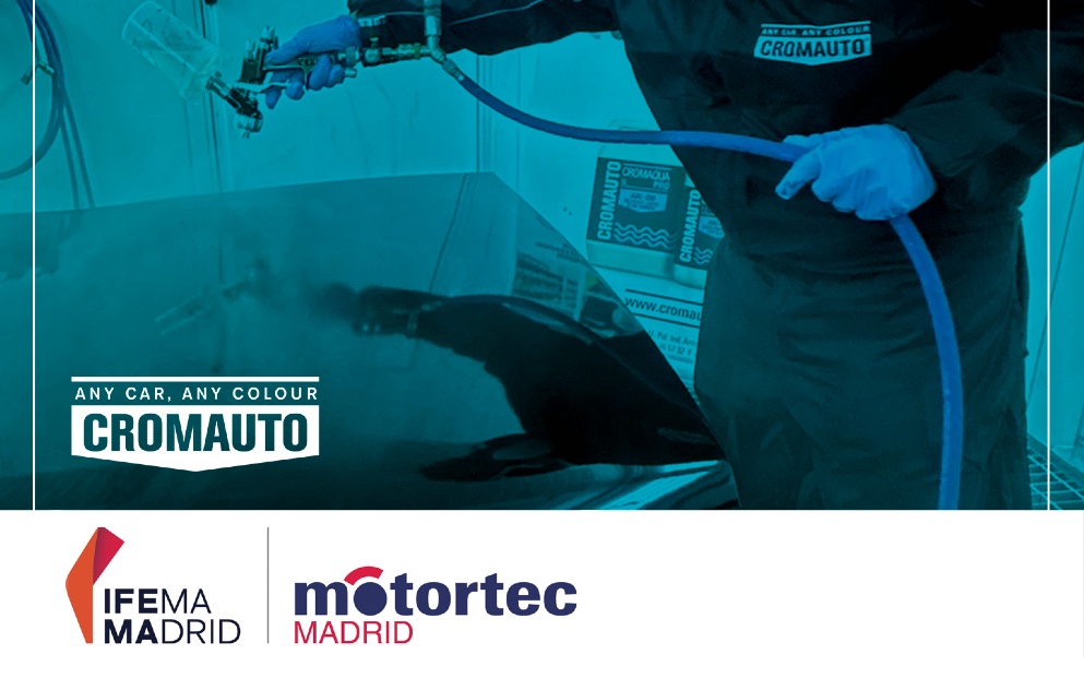 ¡Cromauto Coatings estará en MOTORTEC MADRID 2025!
