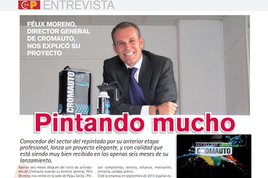 Félix Moreno, Director General de Cromauto, Nos presenta su empresa
